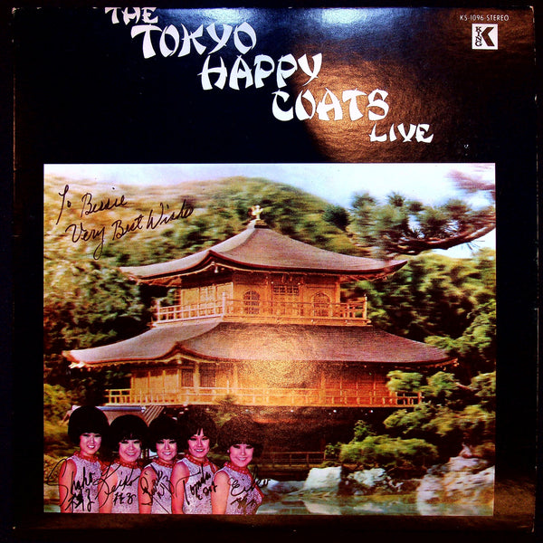 *SIGNED LP-The Tokyo Happy Coats-The Tokyo Happy Coats Live