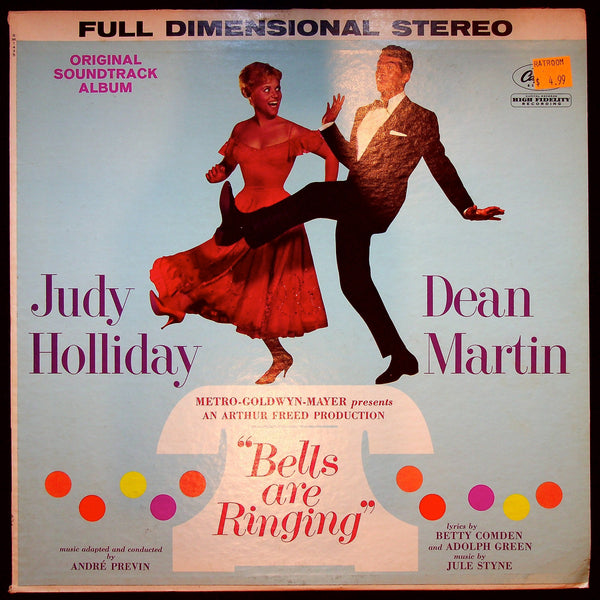 Used Vinyl-Judy Holliday And Dean Martin-Bells Are Ringing-LP