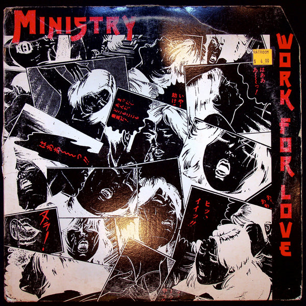 Used Vinyl-Ministry-Work For Love-LP