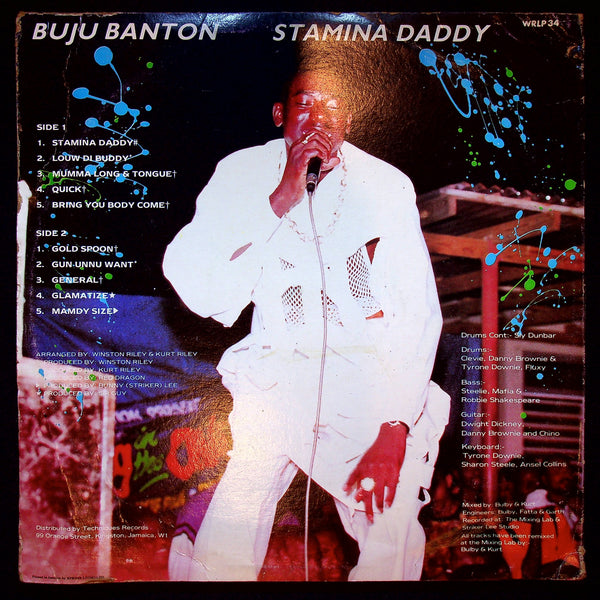 Used Vinyl-Buju Banton-Stamina Daddy-LP