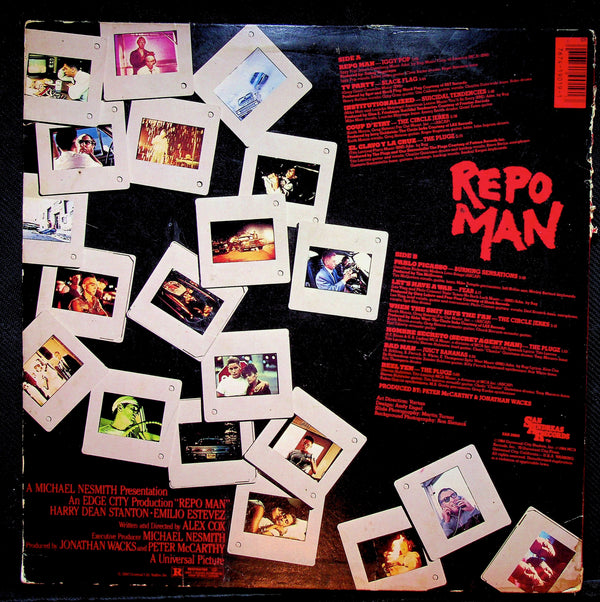 LP-Repo Man (Music From The Original Motion Picture Soundtrack)-First Pressing