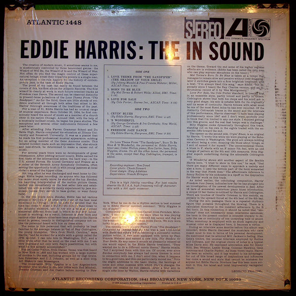 Used Vinyl-Eddie Harris-The In Sound-LP