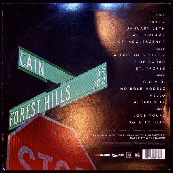 Used Vinyl-J. Cole-2014 Forest Hills Drive-LP