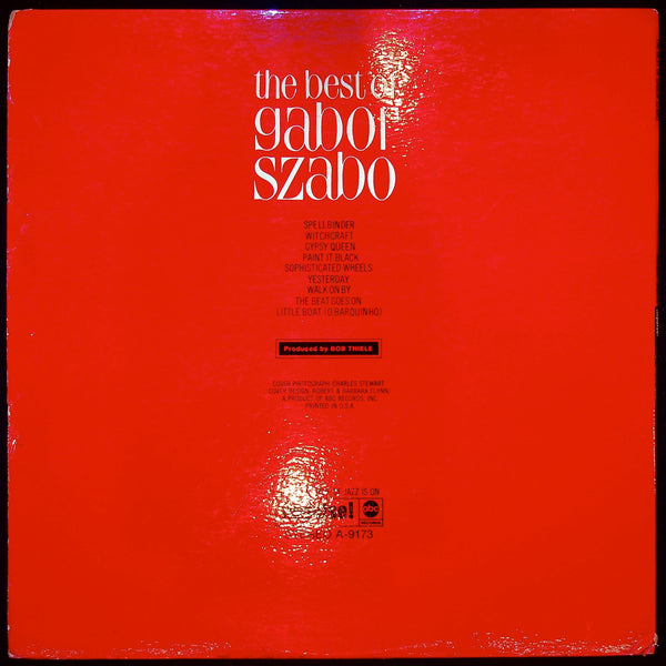 Used Vinyl-Gabor Szabo-The Best Of Gabor Szabo-LP