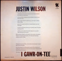 Used Vinyl-Justin Wilson-I GAWR ON TEE-LP