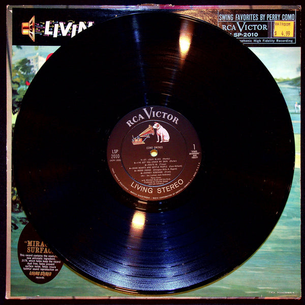 Used Vinyl-Perry Como-Como Swings-LP