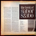 Used Vinyl-Gabor Szabo-The Best Of Gabor Szabo-LP