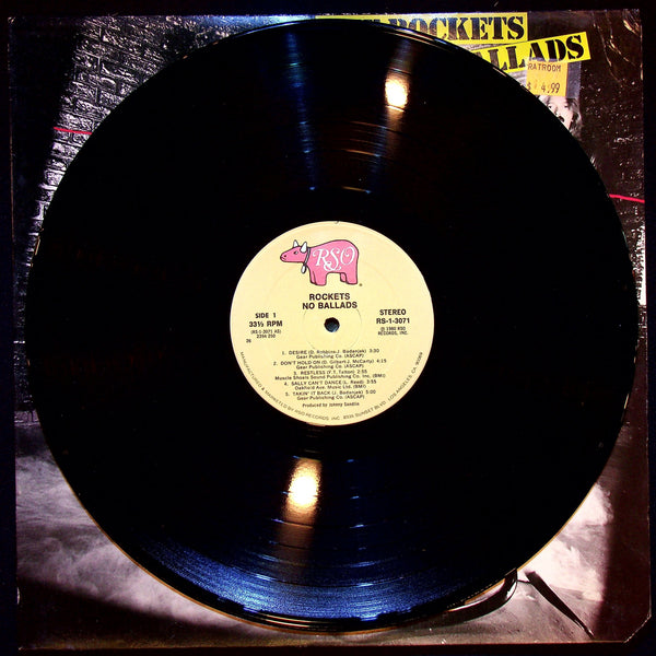 Used Vinyl-The Rockets-No Ballads-LP