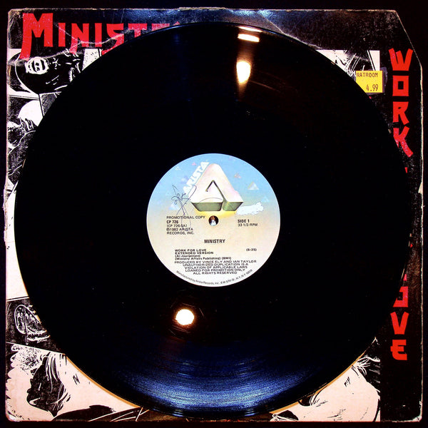 Used Vinyl-Ministry-Work For Love-LP