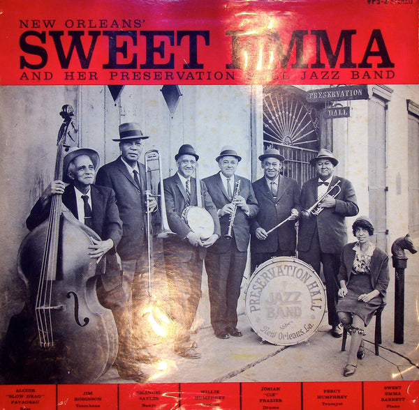 LP-Sweet Emma And Her Preservation Hall Jazz Band-New Orleans' Sweet Emma And Her Preservation Jazz Band