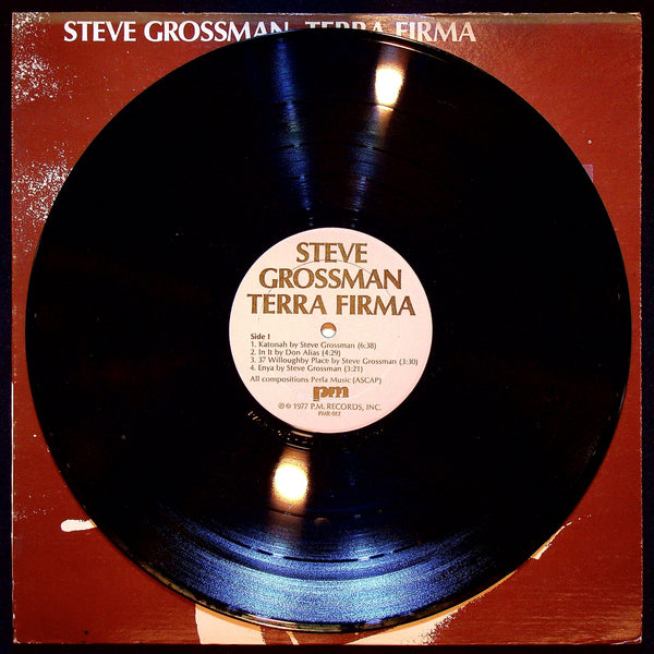 Used Vinyl-Steve Grossman-Terra Firma-LP