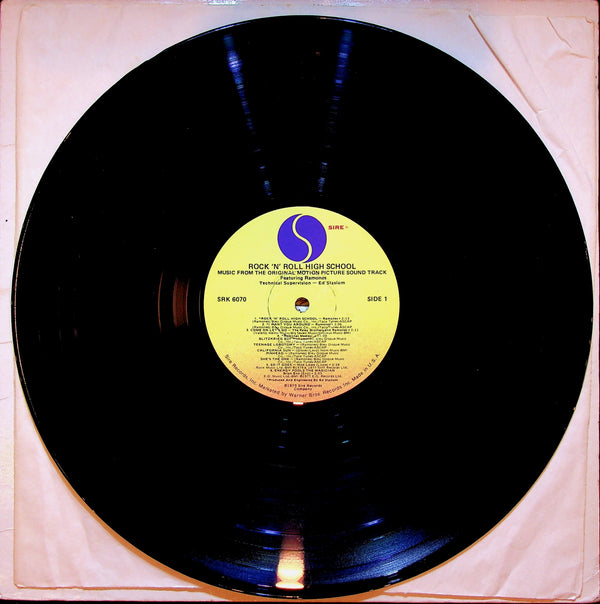 **Autographed**The Ramones-LP-Various-Rock 'N' Roll High School (Music From The Original Motion Picture Soundtrack)