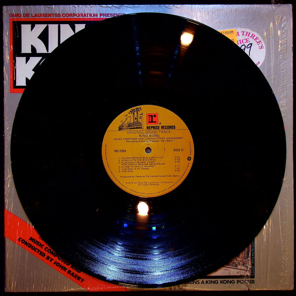 Used Vinyl-John Barry-King Kong (Original Sound Track)-LP