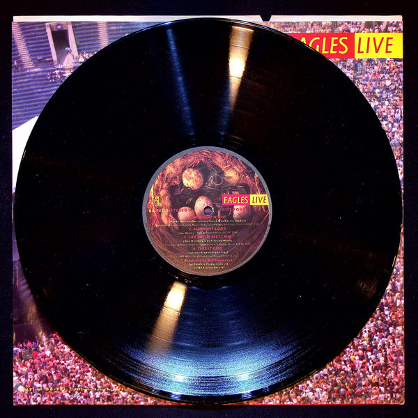 Used Vinyl-Eagles-Eagles Live-LP