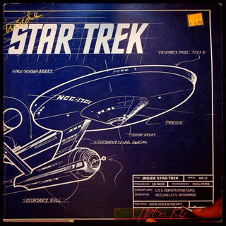 Used Vinyl-Gene Roddenberry-Inside Star Trek-LP