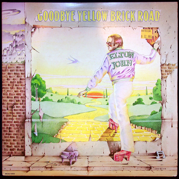 Used Vinyl-Elton John-Goodbye Yellow Brick Road-LP