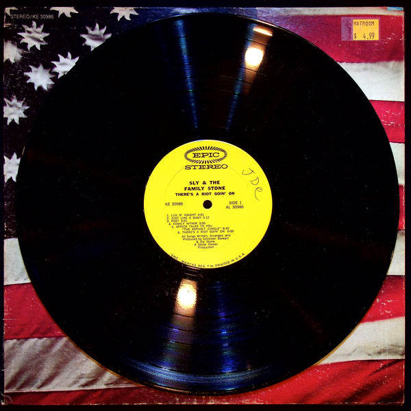 Used Vinyl-Sly & The Family Stone-There's A Riot Goin' On-LP