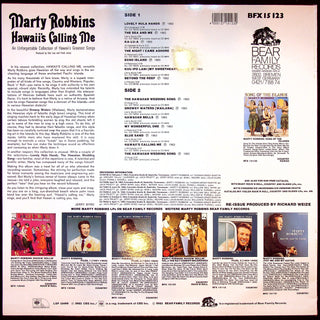 Used Vinyl-Marty Robbins-Hawaii's Calling Me-LP