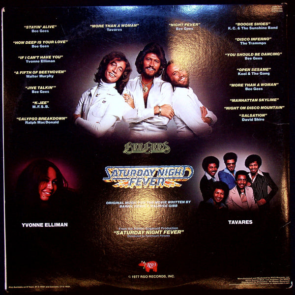 Used Vinyl-Various-Saturday Night Fever (The Original Movie Sound Track)-LP