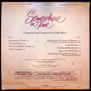 Used Vinyl-John Barry-Somewhere In Time (Original Motion Picture Soundtrack)-LP