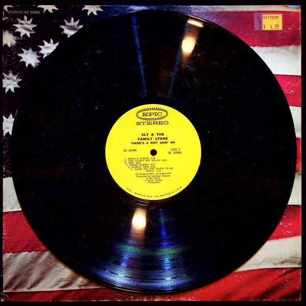 Used Vinyl-Sly & The Family Stone-There's A Riot Goin' On-LP