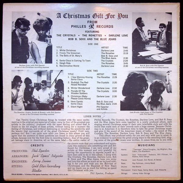 Used Vinyl-Various-A Christmas Gift For You From Philles Records-LP