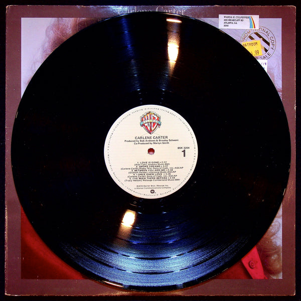 Used Vinyl-Carlene Carter-Self Titled-LP