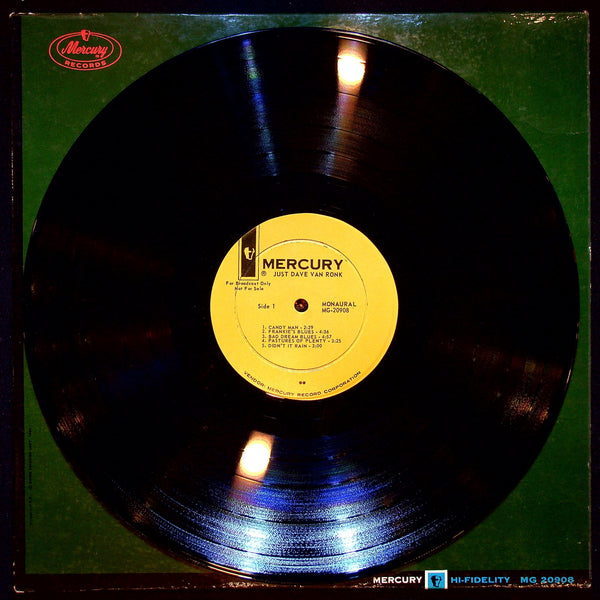 Used Vinyl-Dave Van Ronk-Just Dave Van Ronk-LP