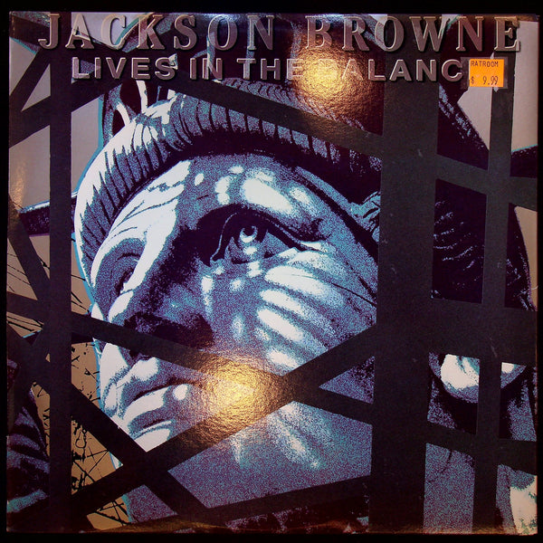Used Vinyl-Jackson Browne-Lives In The Balance-LP