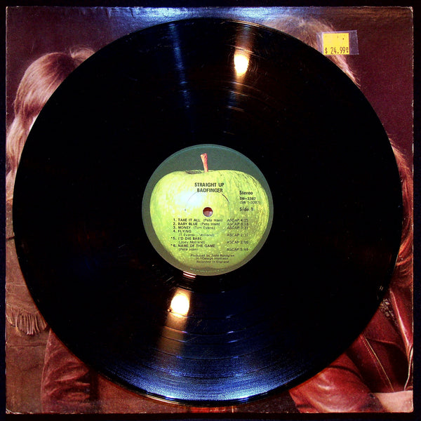 Used Vinyl-Badfinger-Straight Up-LP