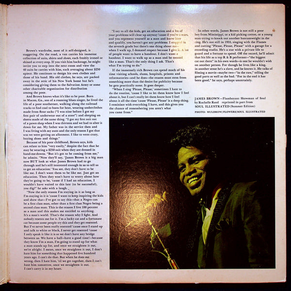 Used Vinyl-James Brown-Sings Out Of Sight-LP