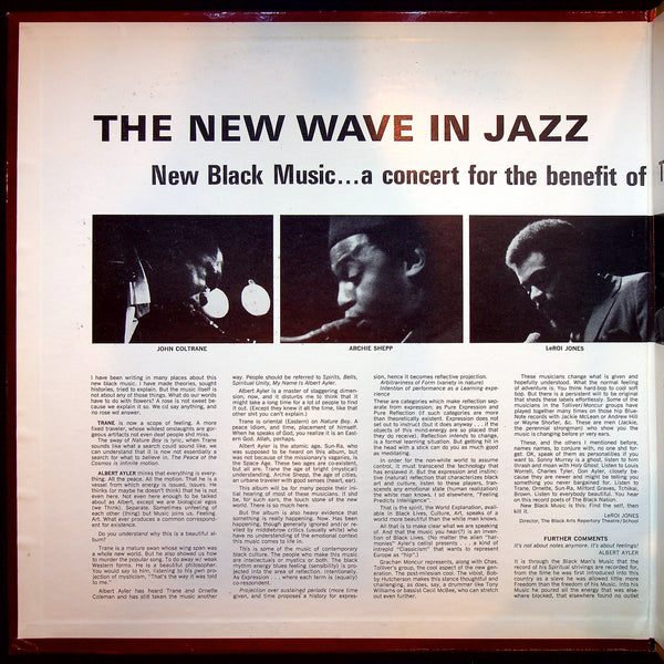 Used Vinyl-Various-The New Wave In Jazz-LP