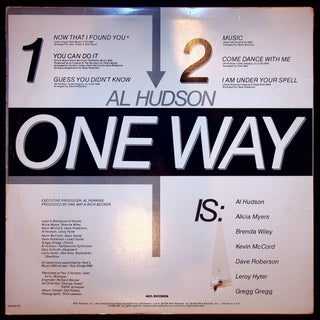 Used Vinyl-Al Hudson-One Way Featuring Al Hudson-LP