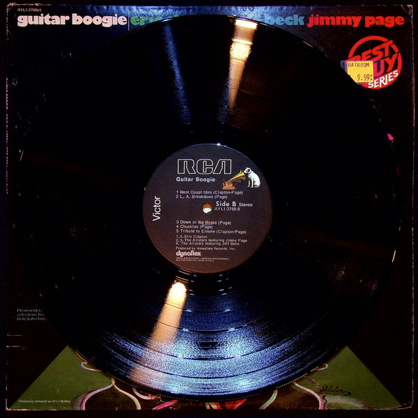 Used Vinyl-Eric Clapton, Jeff Beck, Jimmy Page-Guitar Boogie-LP