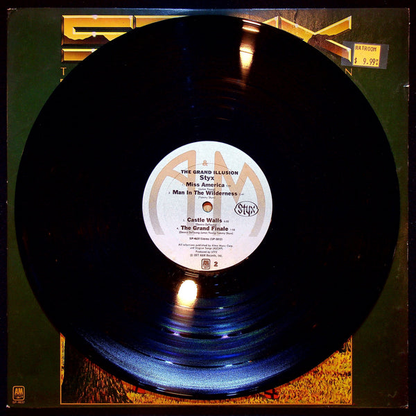Used Vinyl-Styx-The Grand Illusion-LP