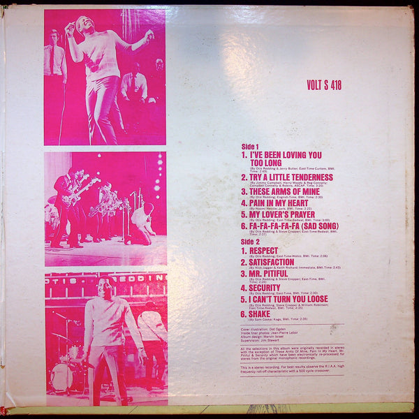 Used Vinyl-Otis Redding-History Of Otis Redding-LP