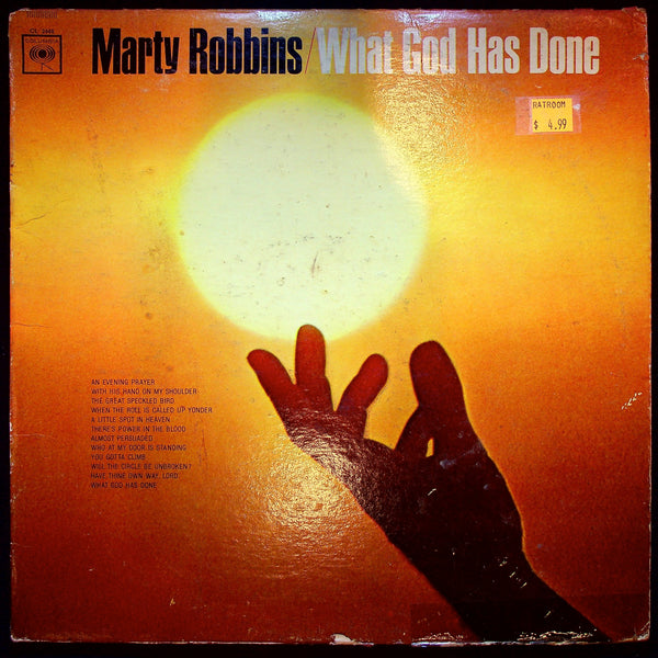 Used Vinyl-Marty Robbins-What God Has Done-LP