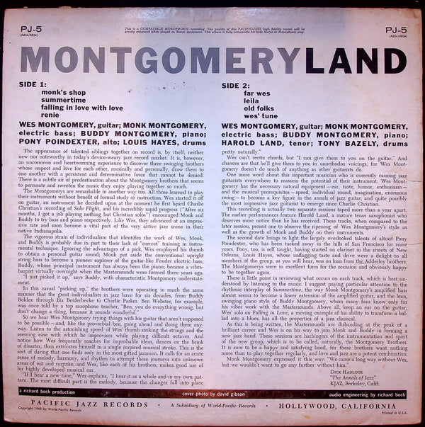 LP-Wes Montgomery-Montgomeryland