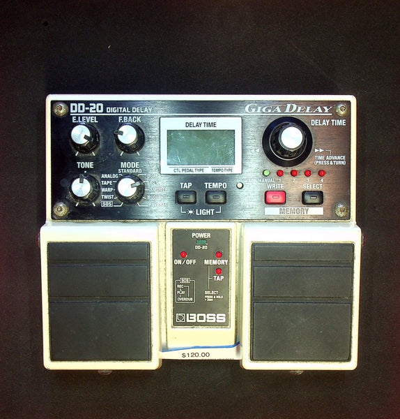 boss dd 20 expression pedal Boss DD-20 Giga Delay - FX-0111