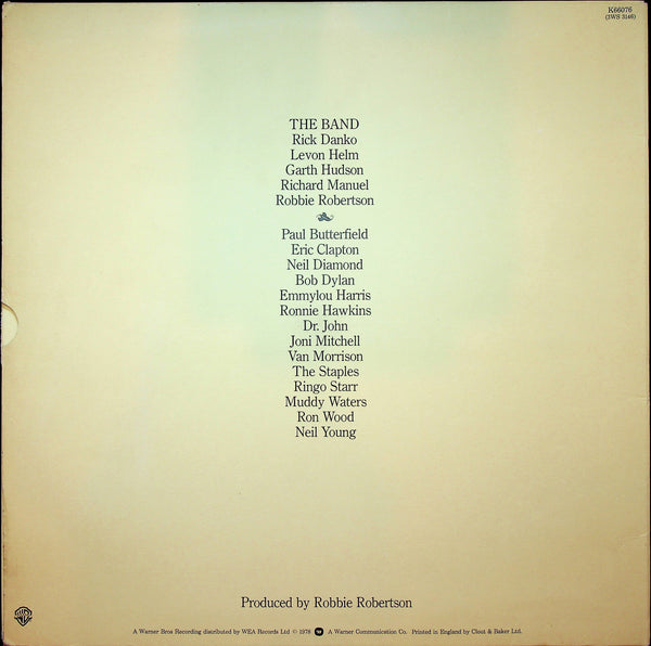 LP-The Band-The Last Waltz