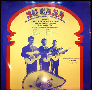 SEALED-LP-Trio Los Duques-Su Casa Presents Trio Los Duques