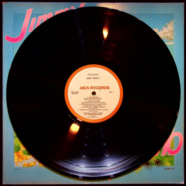 Used Vinyl-Jimmy Buffett-Volcano-LP