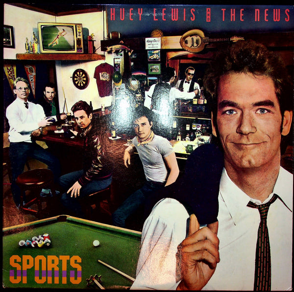 LP-Huey Lewis & The News-Sports