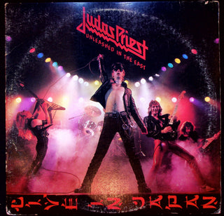 LP-Judas Priest-Unleashed In The East; Live In Japan