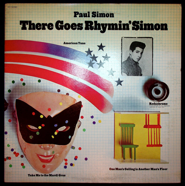 LP-Paul Simon-There Goes Rhymin' Simon