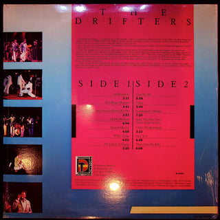 Sealed-LP-The Drifters-Live At The Bottom Line