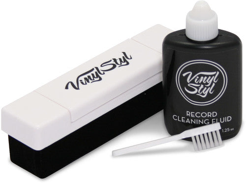 Vinyl Styl™ LP Vinyl Record Deep Cleaning System - Includes Pad, Pad Cleaning Mini-Brush and Cleaning 1.25 Oz Record Cleaning Fluid NEW