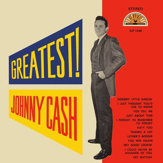 Johnny Cash - Greatest! LP NEW
