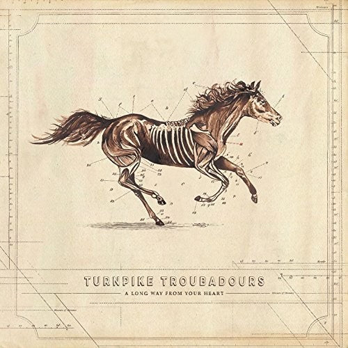 Turnpike Troubadours - A Long Way From Your Heart LP NEW