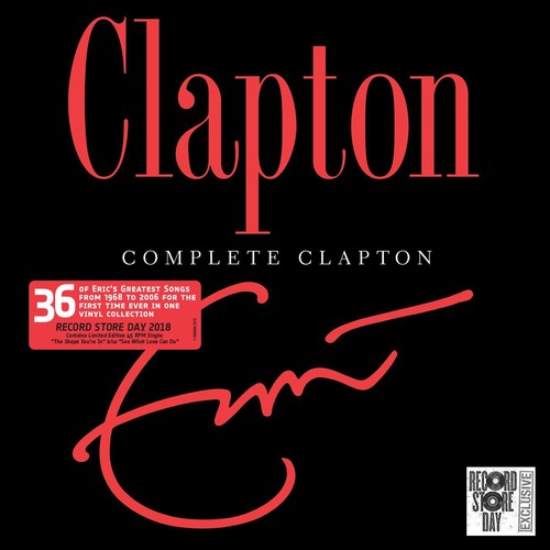 Eric Clapton - Complete Clapton 4LP (includes 7" single) - (RSD) *sealed* NEW